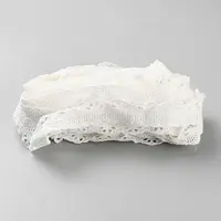 15 Yards Hollow Cotton Embroidery Flower Ribbon