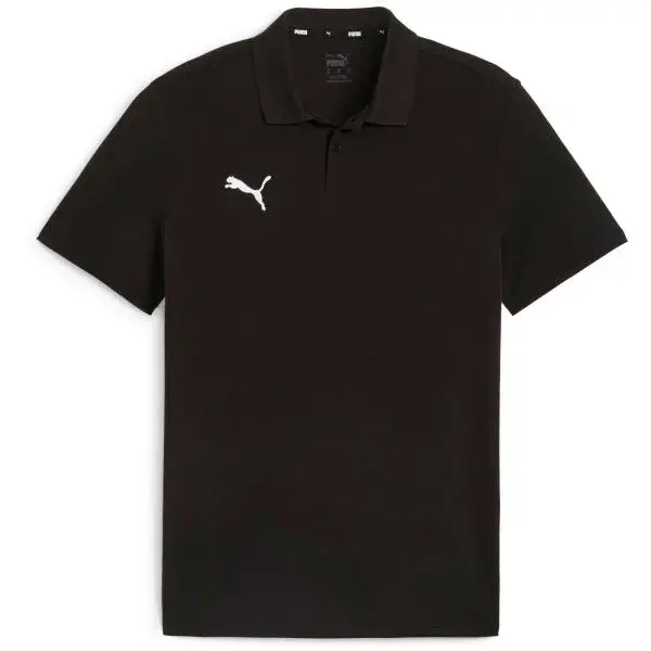 Puma TEAMGOAL CASUALS POLO Pánske polo tričko, čierna, veľkosť
