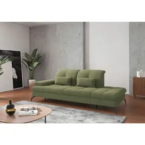 Sit & More LENOŠKA, textil, světle zelená