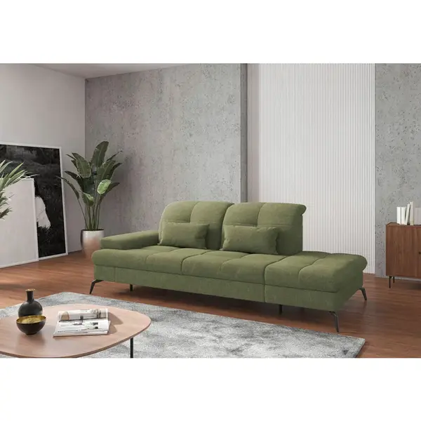 Sit & More LENOŠKA, textil, světle zelená