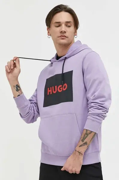 Bavlněná mikina HUGO