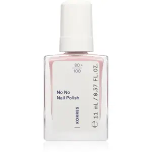 Korres No No Nail Polish ošetrujúci lak na nechty odtieň 17 Creamy Pink 11 ml