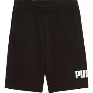 Puma ESSENTIALS NO.1 LOGO SHORTS TR B Chlapčenské krátke nohavice, čierna, veľkosť
