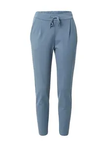VERO MODA Plisované nohavice 'VMEva'  modrá