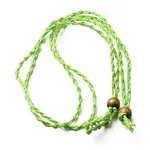 Braided Cotton Thread Cords Macrame Pouch Necklace Making