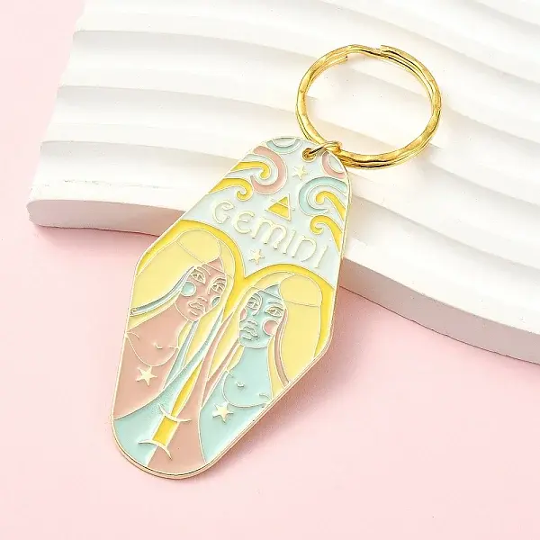 Alloy Enamel Keychains