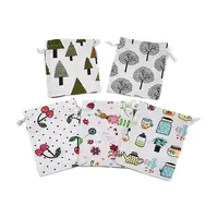 Burlap Packing Pouches