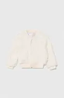 Kojenecká mikina Jamiks SHAZIA béžová barva, hladká, JZH062