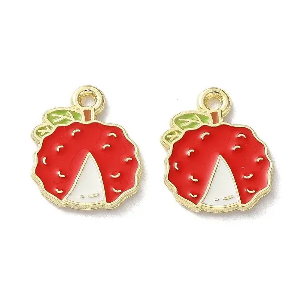 Fruit Alloy Enamel Charms