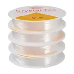 4 Rolls Round Crystal Elastic Stretch Thread