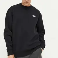 Mikina Dickies pánská, černá barva, hladká