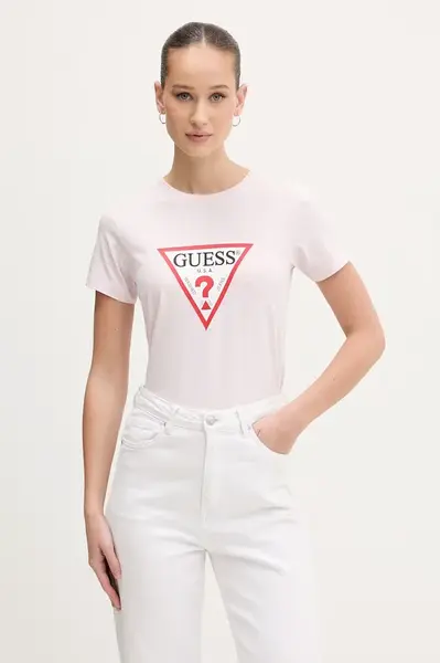 Guess Jeans basic tričko ženské