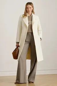 Vlněný kabát Lauren Ralph Lauren