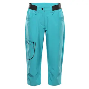 Dámské softshellové capri kalhoty alpine pro wedera 2 tyrkysová 40