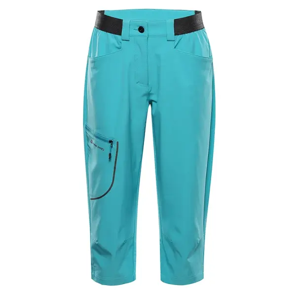 Dámské softshellové capri kalhoty alpine pro wedera 2 tyrkysová 40