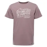 Pánské bavlněné triko alpine pro dorg hnědá xl