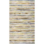 Linea Natura RUČNĚ TKANÝ KOBEREC, 170/230 cm, žlutá, šedá