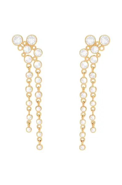 Pozlacené náušnice Lilou Sparkling