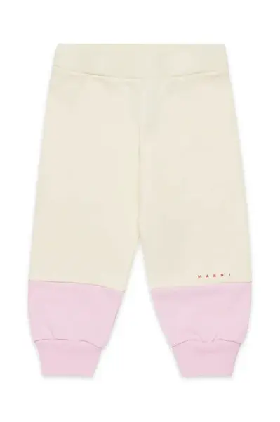 Kojenecké bavlněné tepláky Marni MP174B TROUSERS