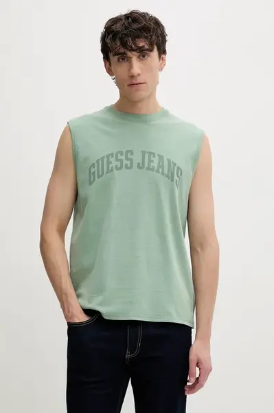 Bavlněné tričko Guess Jeans