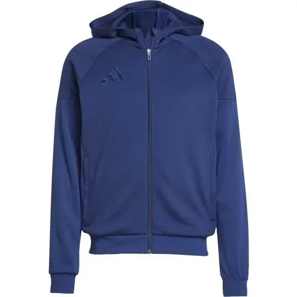 adidas TIRO25 FULL ZIP Pánská mikina, tmavě modrá, velikost