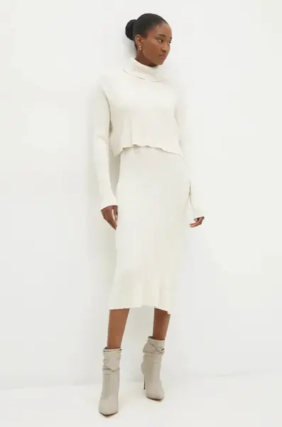 Souprava Answear.LAB béžová barva