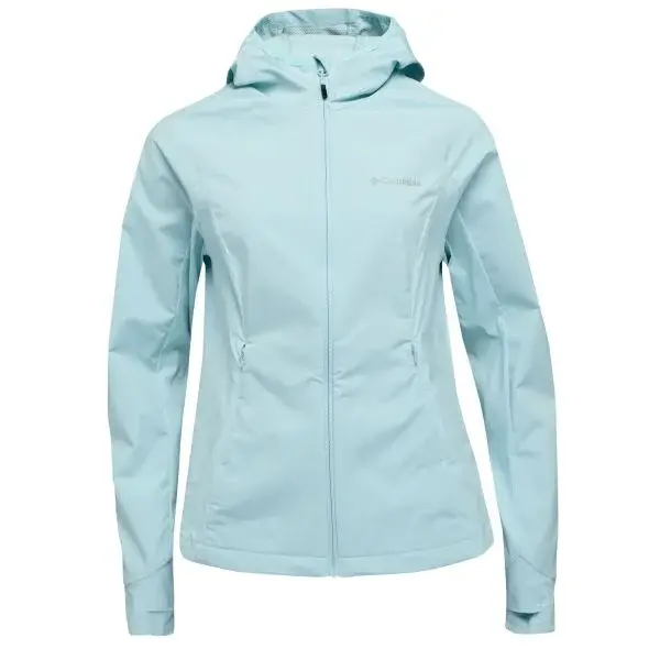 Columbia SWEET AS III W HOODED SOFTSHELL Dámská softshellová bunda, světle modrá, velikost