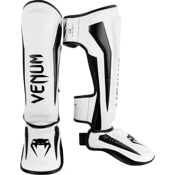 Venum ELITE STANDUP SHIN GUARDS Chrániče holení, biela, veľkosť