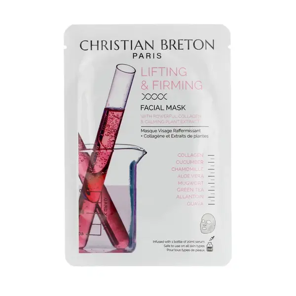 Christian Breton Lifting & Firming Facial Patches Masks 3 ks