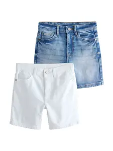 Next Džínsy  modrá denim / biely denim