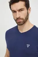 Tričko Guess CALEB 2-pack tmavomodrá barva, s potiskem, U97G03 KCD31