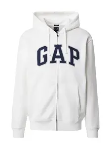 GAP Tepláková bunda  námornícka modrá / biela