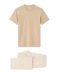 Celio béžové pánské pyžamo