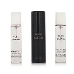 Chanel Bleu de  Parfém kapesní sprej plnitelný 20 ml + Parfém náplň 2 x 20 ml M x 20 ml M