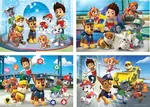 Puzzle Tlapková patrola 4v1