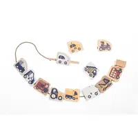 CUBIKA Pastel 16006 Navlékací dopravní prostředky - navlékací set