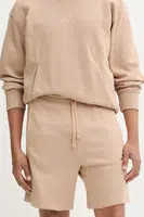 Kraťasy adidas All SZN pánské, béžová barva, JX5106