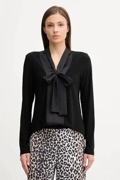 Halenka Joseph Ribkoff dámská, černá barva, hladká, 253003