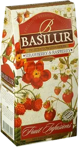 BASILUR Fruit Strawberry & Raspberry 100 g