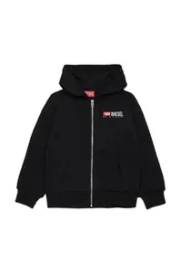 Dětská bavlněná mikina Diesel SDROPSHOODZ OVER SWEAT-SHIRT