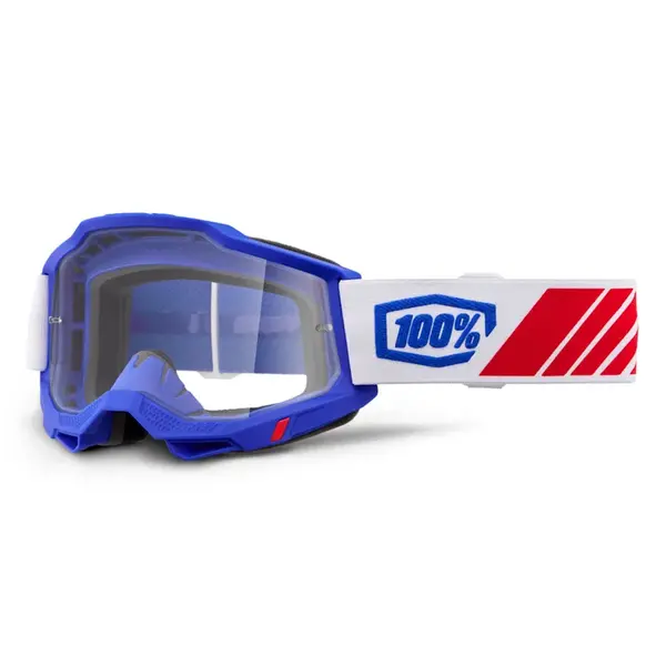 Motokrosové brýle 100% Accuri 2 Kolby modrá, čiré plexi