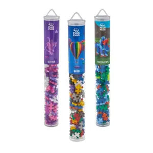 2+1 Plus-Plus (100ks) Tuba Basic Glitter Triceratops