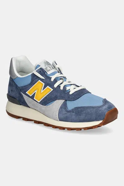 Tenisky New Balance 475 tmavomodrá barva, U475HA