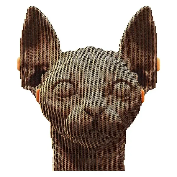 3D puzzle Cartonic Sphynx Cat