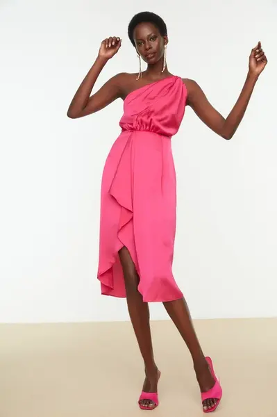 Dámské šaty Trendyol Satin