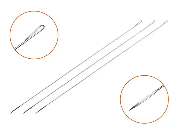 Delphin prošívací jehla fishy 3 ks - 15 cm