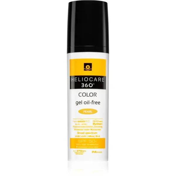 Heliocare 360° Color Gel Oil-Free tónující ochranný gel SPF 50+ odstín Pearl 50 ml
