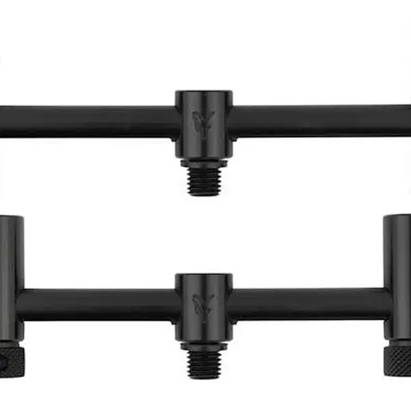 Fox hrazdy black label slim adjustable 2 rod buzz bars - 2 pruty (110 mm a 125 mm)