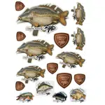 Giants fishing mix nálepek kapr řádkáč 10 ks