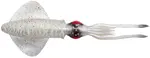 Savage gear 3d swim squid sinking white glow cuttlefish - 4 ks 9,5 cm 5 g